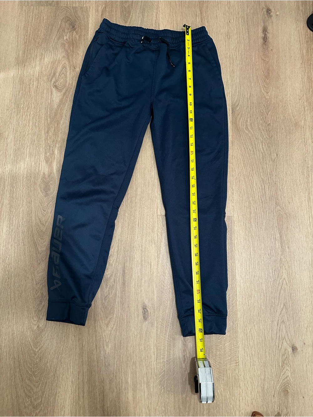 Bauer Navy Blue Kids Athletic Jogger Sweatpants